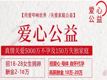 易县捐卵助孕生子 爱心志愿者招募